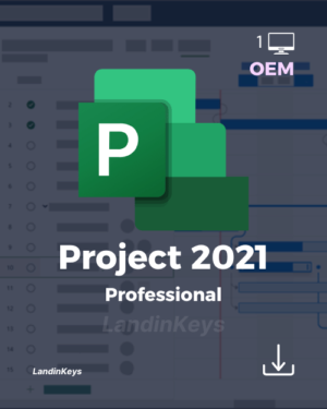 Microsoft Project Pro 2021 - 1PC/Windows