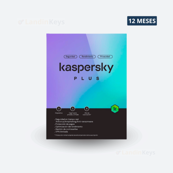 kasplus.png Kaspersky Plus 1PC/12 Meses - Imagen 1